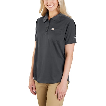 Carhartt Women's TK5293 W Force Rlxd Fit LW SS Pk XL REG Short Sleeve Relaxed Navy TK5293-W / 105810-I26XLREG